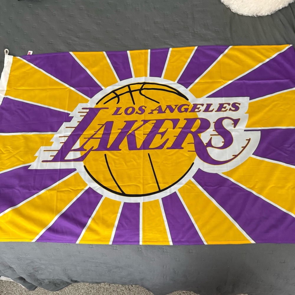Los Angeles Lakers Banner Flag